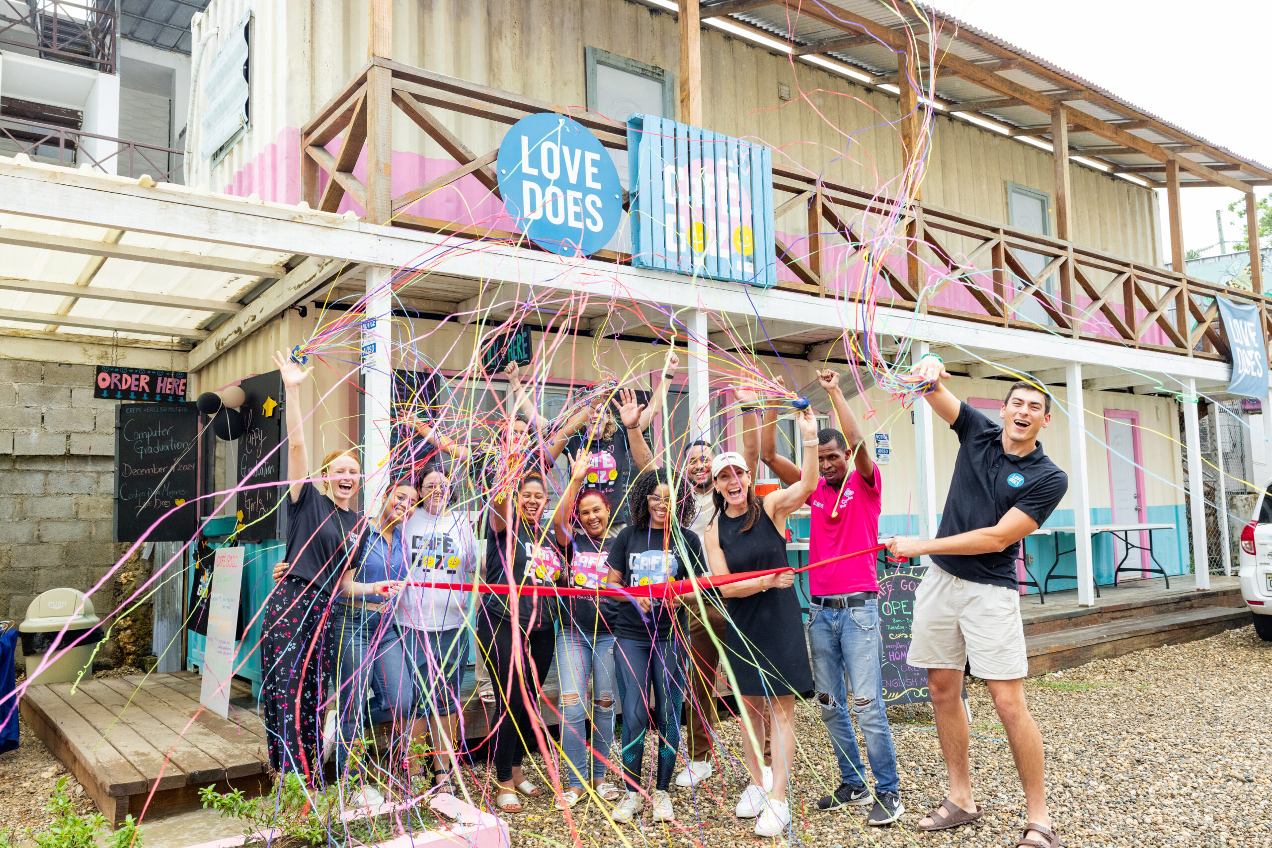 The Love Does Cafe in the DR is Open!