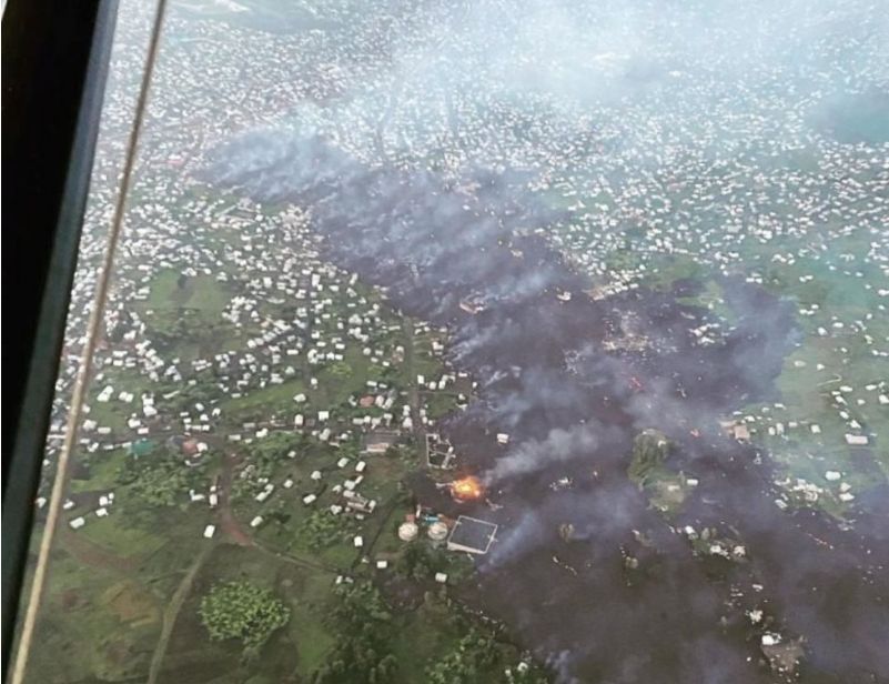 Congo Volcano Update